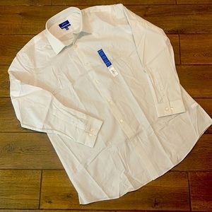 2/$25 or 3/$30….New…white with blue polka dots dress shirt